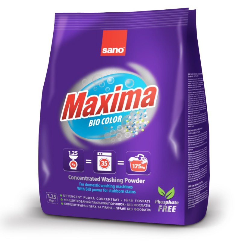 SANO MAXIMA BIOCOLOR - 35 utilizari  1 25 Kg